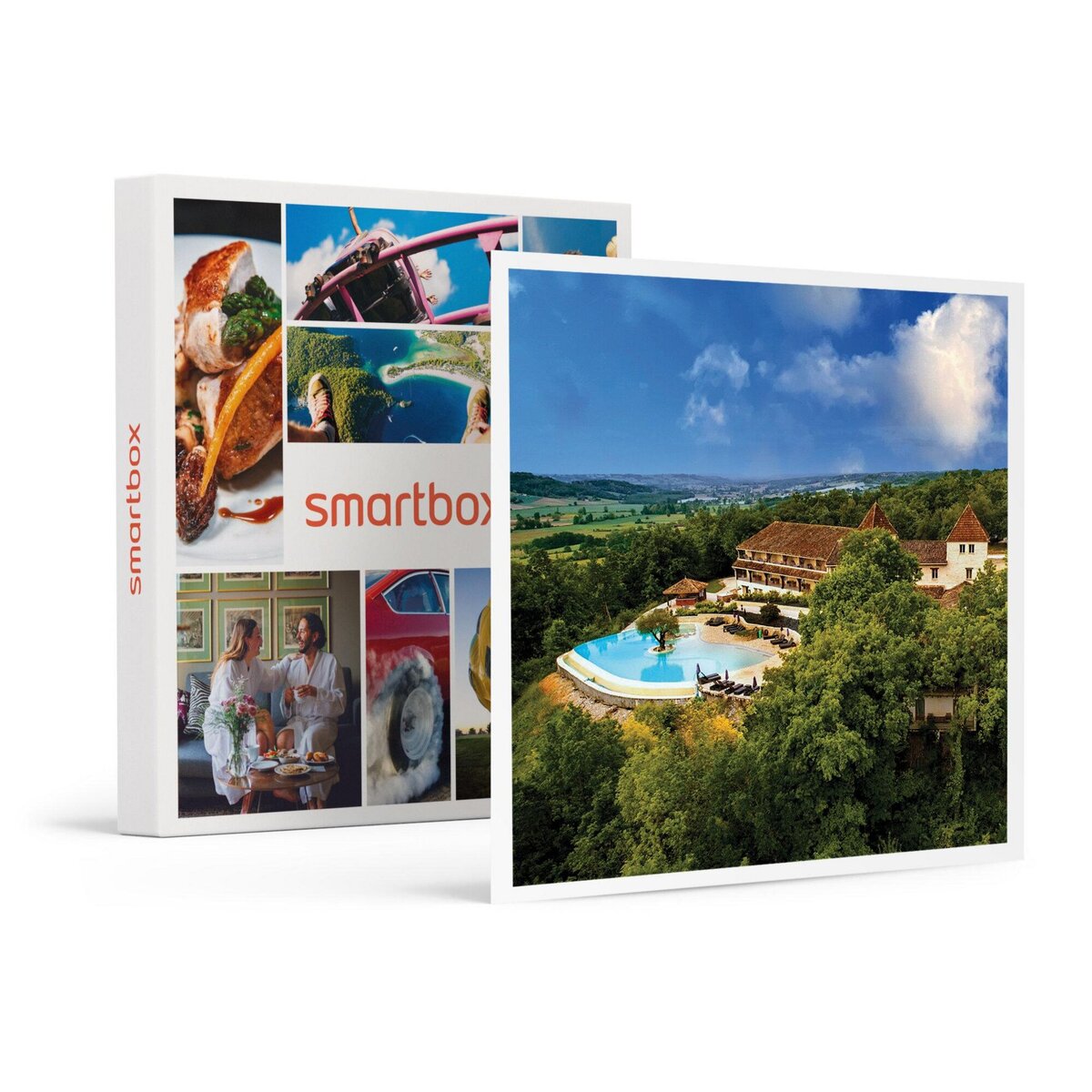 Smartbox 2 jours de bien-être en 3* avec bain bouillonnant, modelage et champagne près de Montauban - Coffret Cadeau Séjour