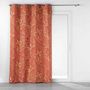 Voir la diapositive 1 : Paris Prix Rideau à Œillets Imprimé  Belflor  140x280cm Terracotta