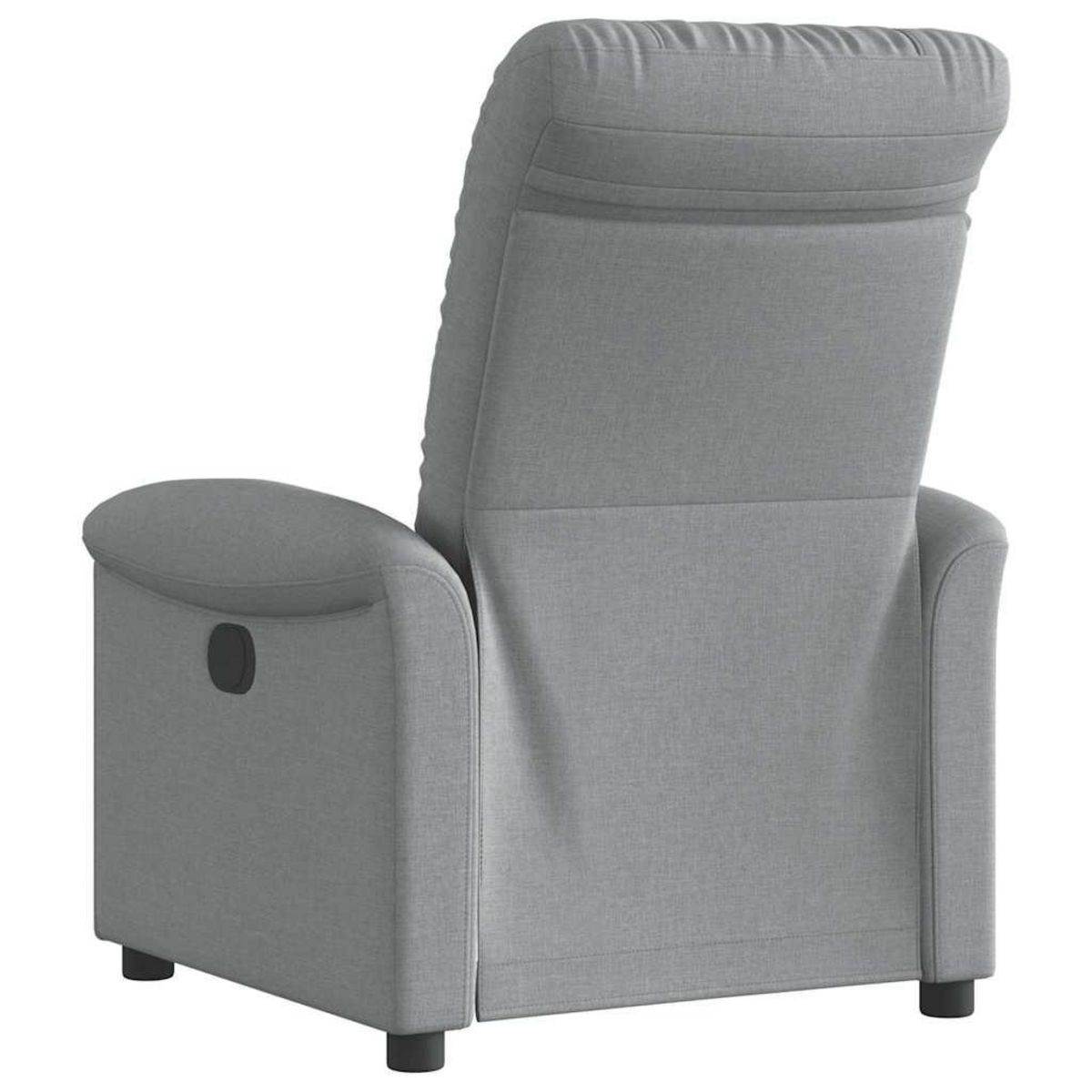 VIDAXL Fauteuil inclinable Gris clair Tissu
