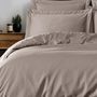 Voir la diapositive 1 : Sensei Maison Housse de couette rayée réversible satin de coton VERSALUXE