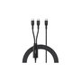 Voir la diapositive 2 : Belkin Câble de charge 1.5M 140W Noir