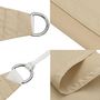 Voir la diapositive 4 : VIDAXL Voile de parasol tissu oxford triangulaire 5x5x5 m beige