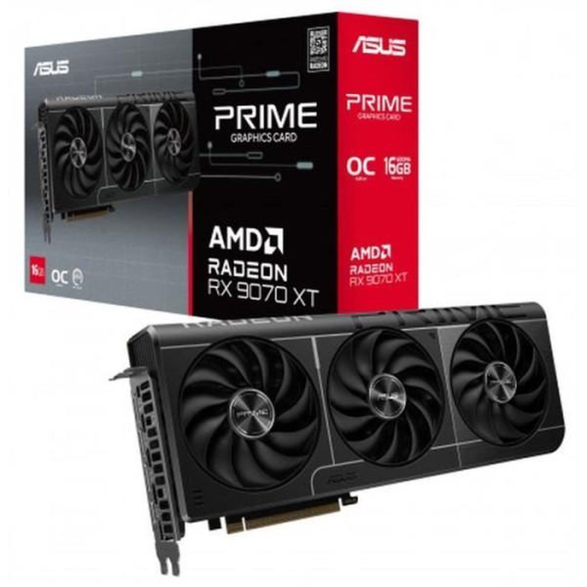 ASUS Carte graphique - asus - prime-rx9070xt-o16g