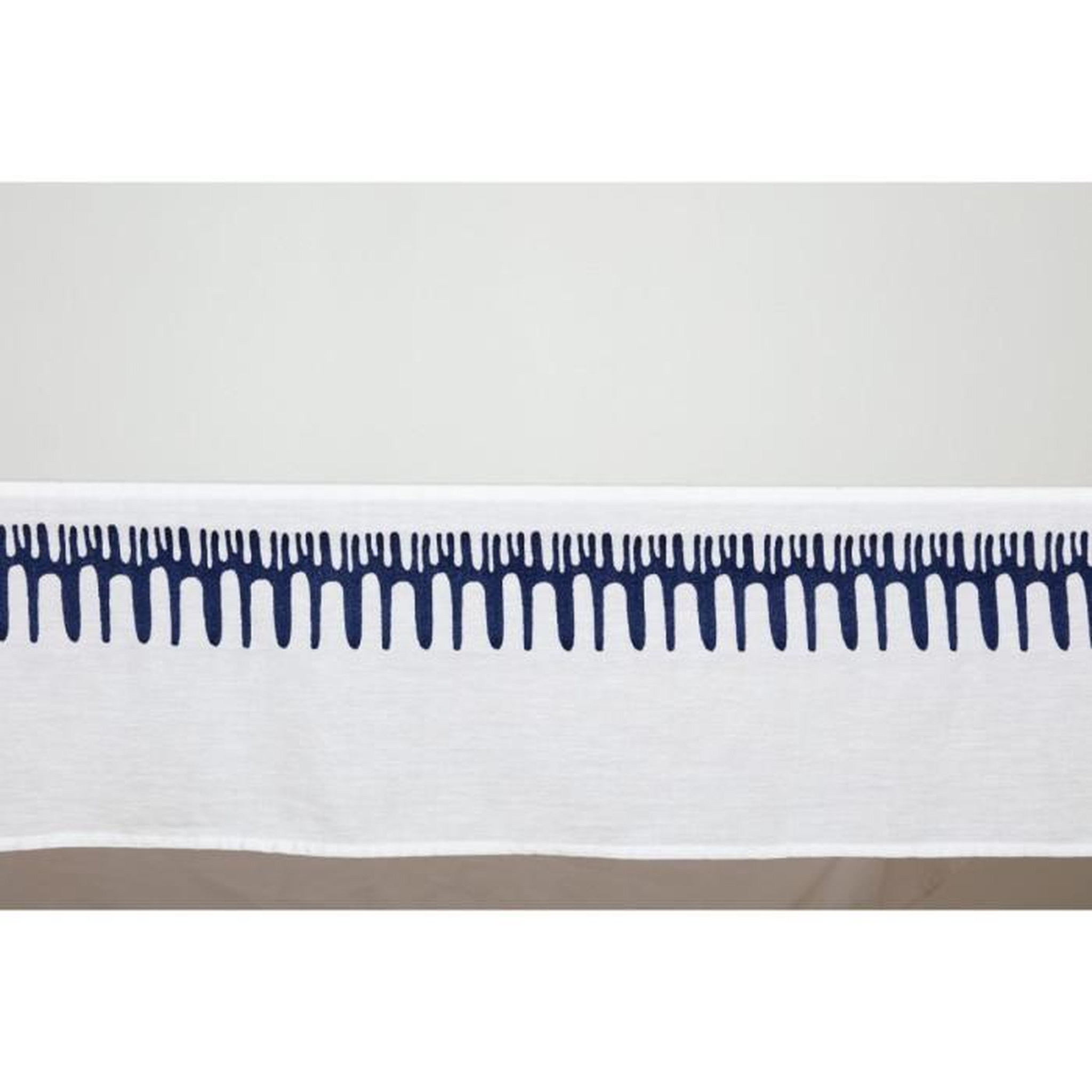 Voir la diapositive 3 : ATMOSPHERA Nappe Déco  Brodée  150x300cm Blanc