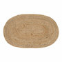 Voir la diapositive 1 : HOUSE NORDIC Tapis ovale en jute naturel 50 x 80 cm