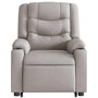 Voir la diapositive 5 : VIDAXL Fauteuil inclinable electrique gris nuage tissu