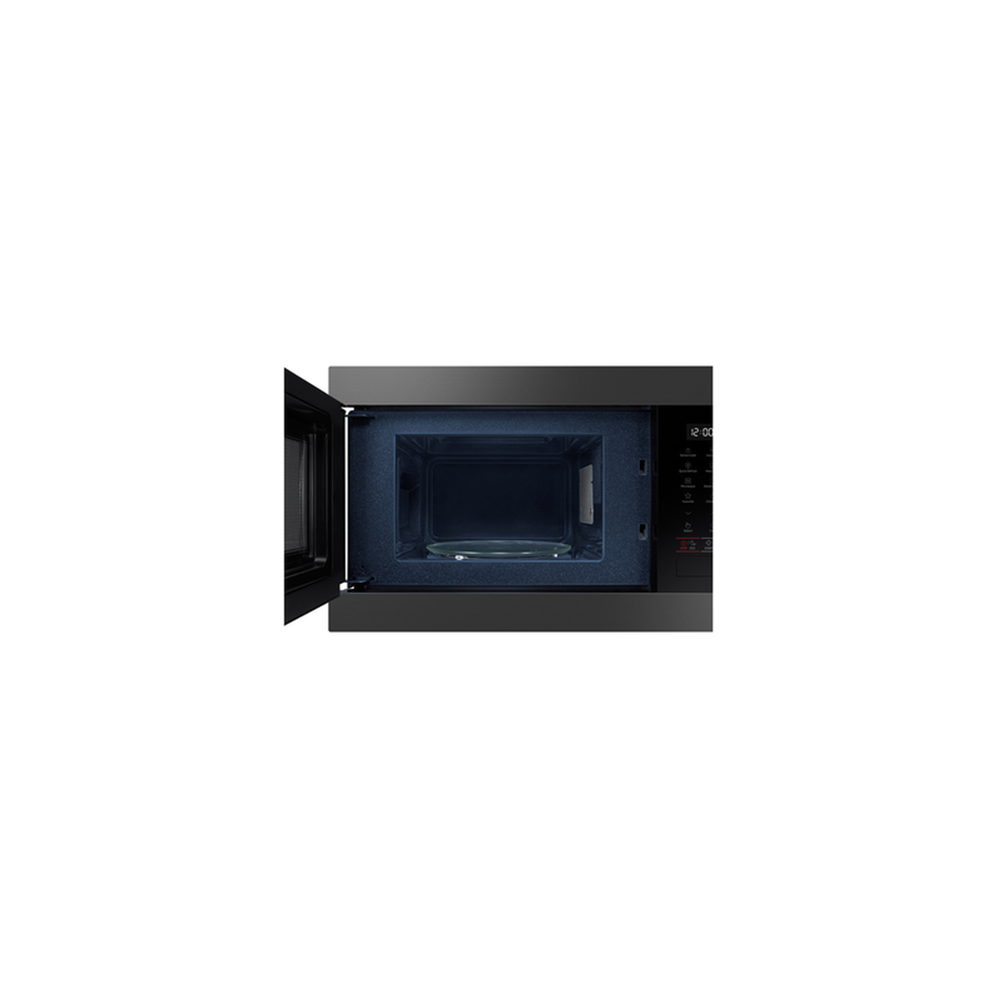 Voir la diapositive 6 : Samsung Micro-ondes solo 22l 1250w encastrable carbone - MS22M8274AM