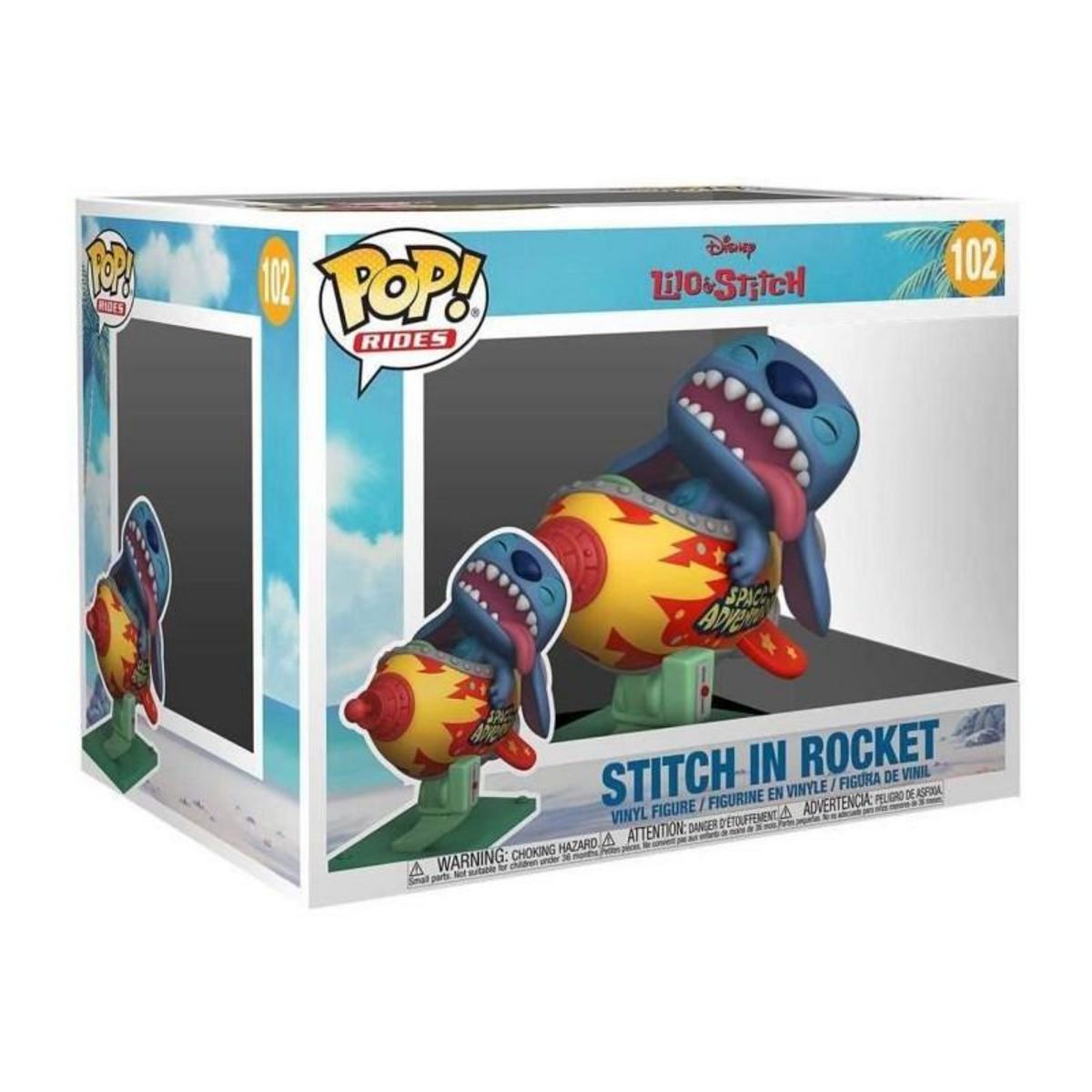 Funko Funko Pop! Rides Disney Lilo & Stitch - Stitch in Rocket 102