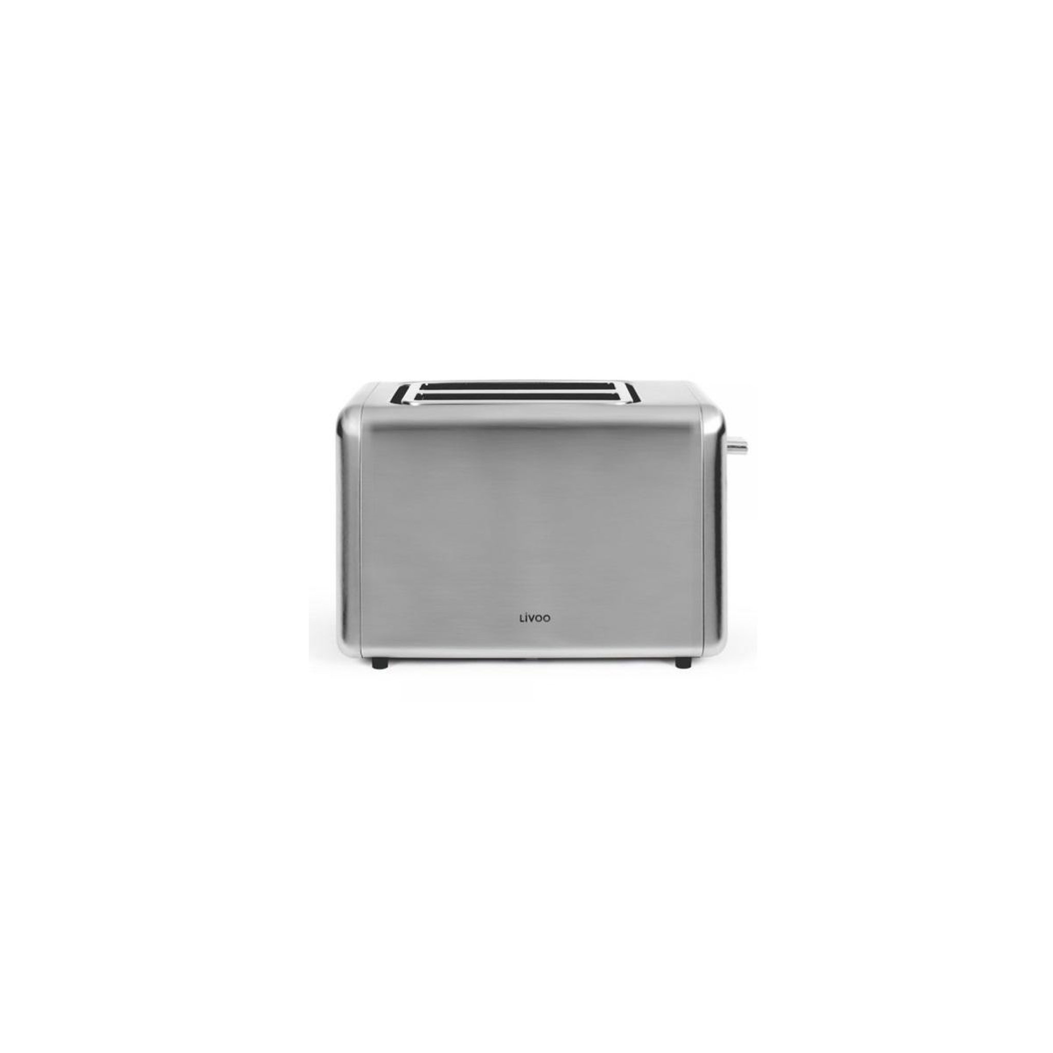 Voir la diapositive 3 : LIVOO Grille-pain 2 fentes 850w gris métalisé - DOD205