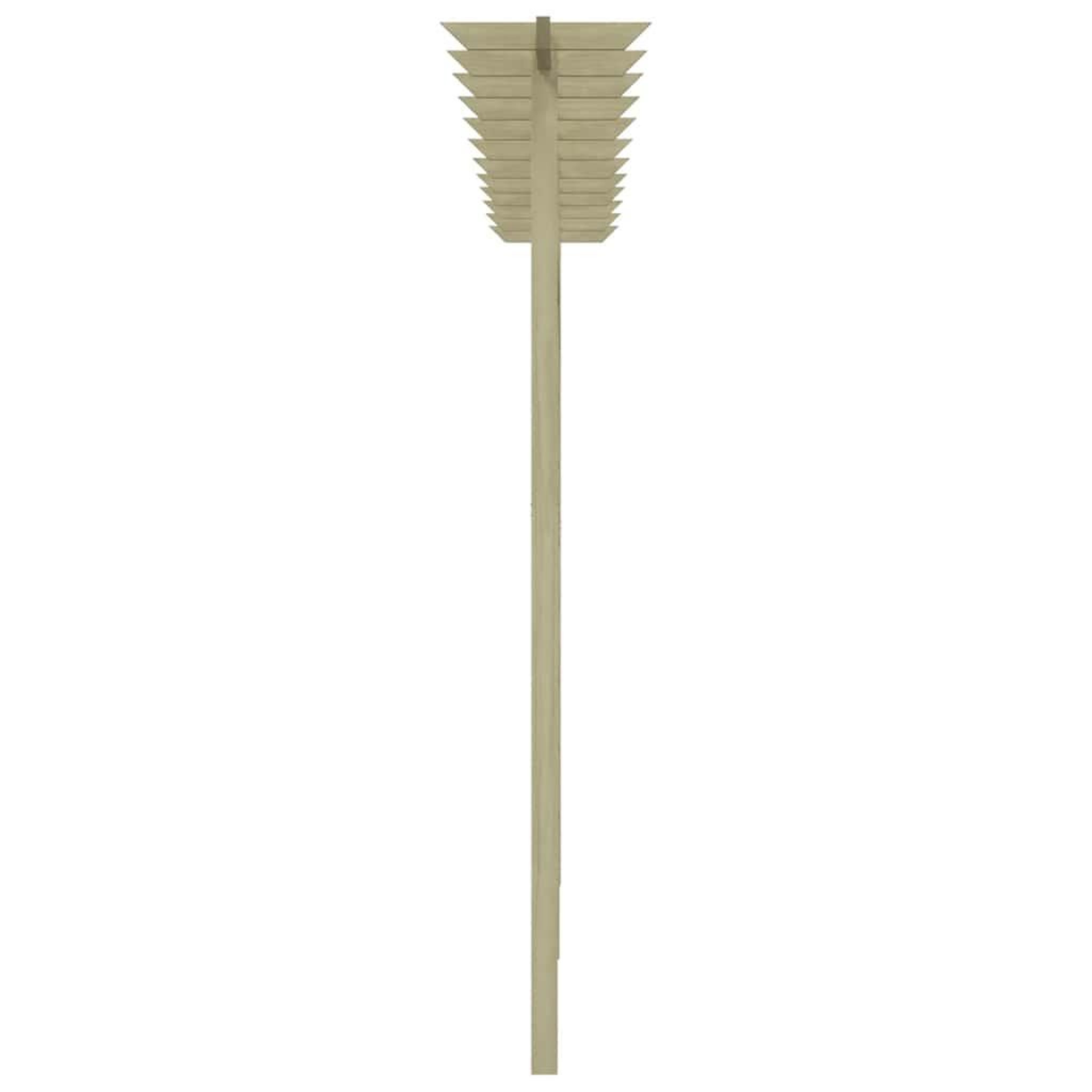 Voir la diapositive 3 : VIDAXL Cloture a lattes de jardin avec pergola bois