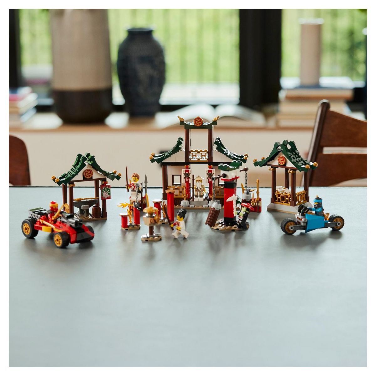 LEGO NINJAGO 71787 La Boîte de Briques Créatives Ninja, pour Construire un Parcours d'Obstacles, une Voiture Ninja, une Moto et 6 Minifigurines