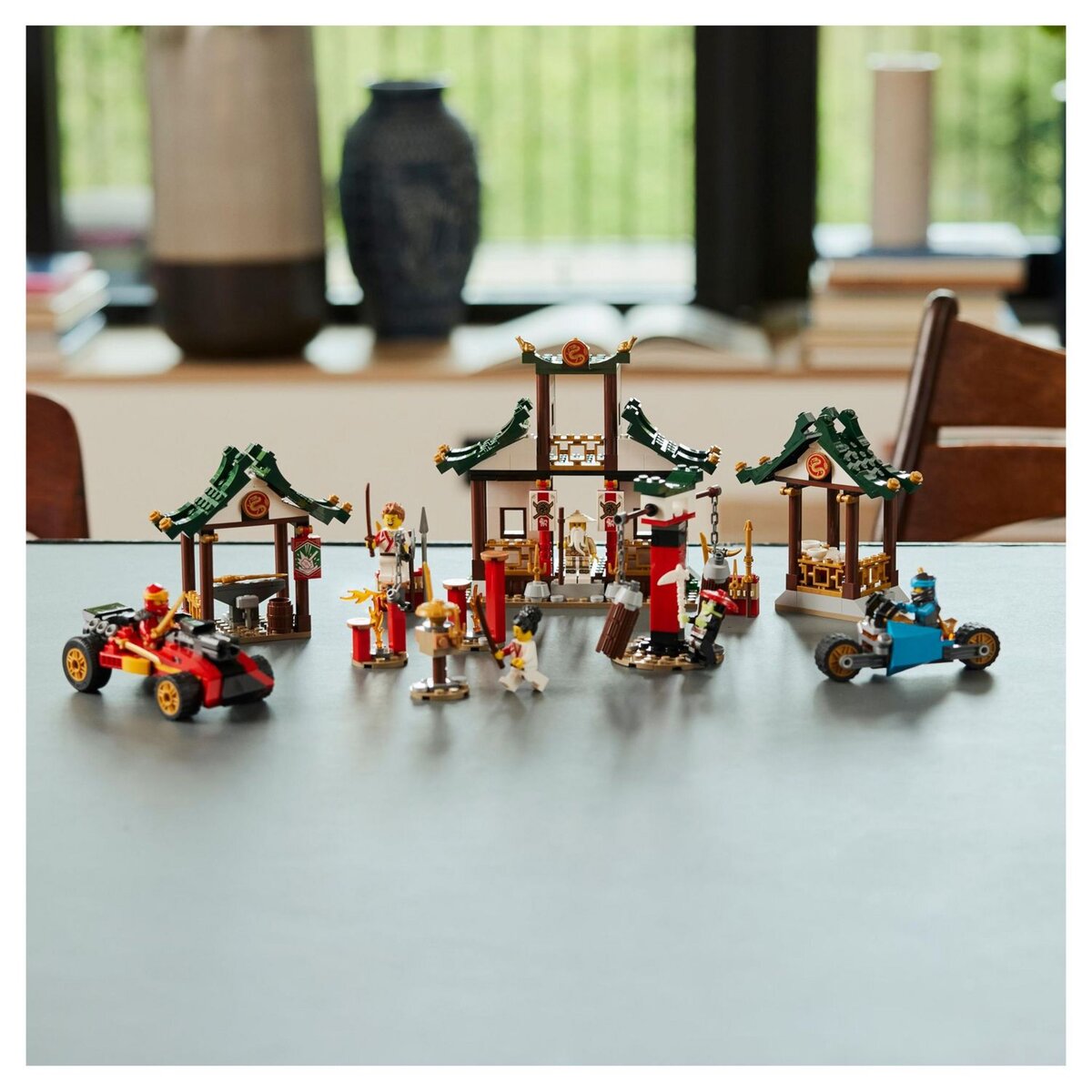 LEGO NINJAGO 71787 La Boîte de Briques Créatives Ninja, pour Construire un Parcours d'Obstacles, une Voiture Ninja, une Moto et 6 Minifigurines