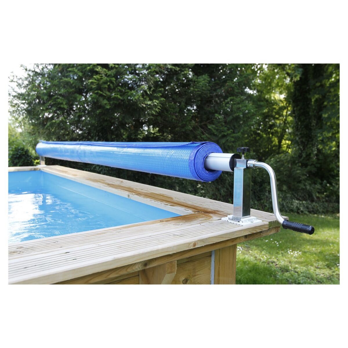 UBBINK Enrouleur bâche à bulles - Jusqu'à 5,50m - PREMIUM