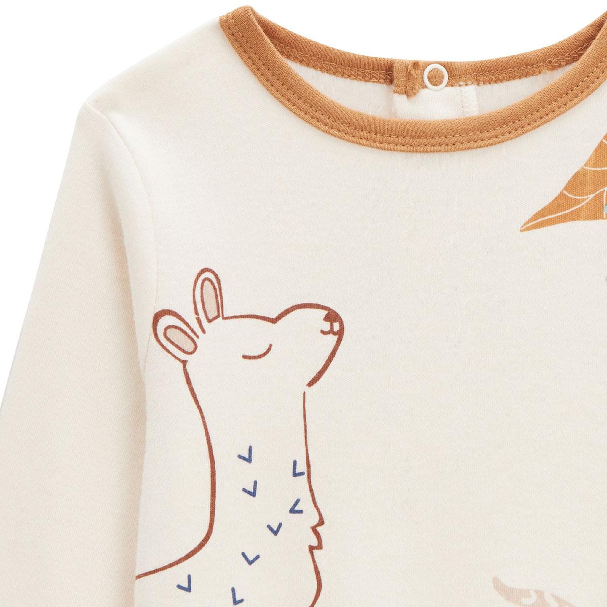 Voir la diapositive 6 : Petit Béguin Lot de 2 pyjamas bébé Lamascotte