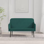 Voir la diapositive 1 : VIDAXL Banc Vert fonce 110x76x80 cm Tissu