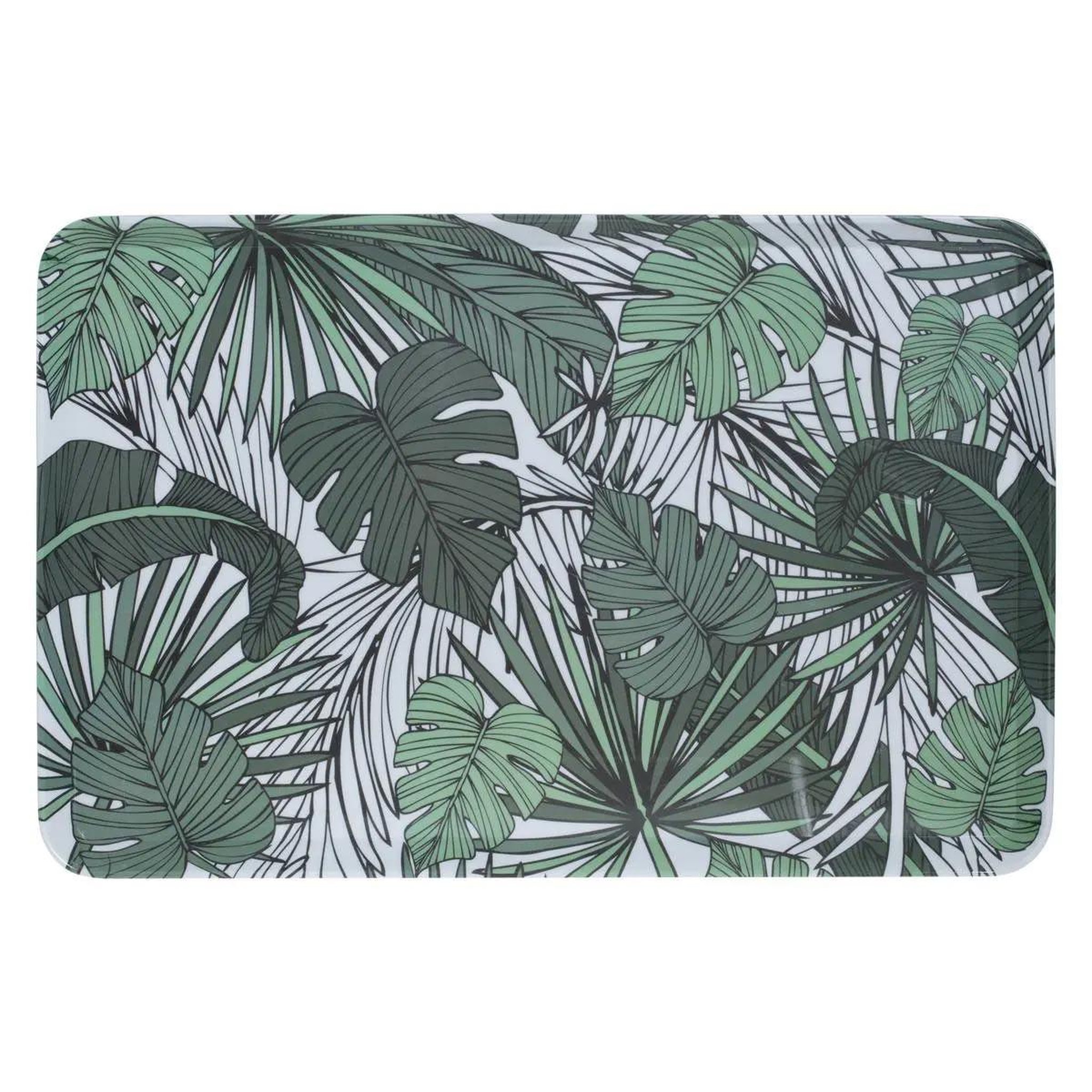 Voir la diapositive 2 : FIVE Plateau de service  jungle  30x45cm multicolore