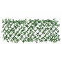 Voir la diapositive 3 : VIDAXL Treillis de lierre artificiel extensible vert 186x30 cm
