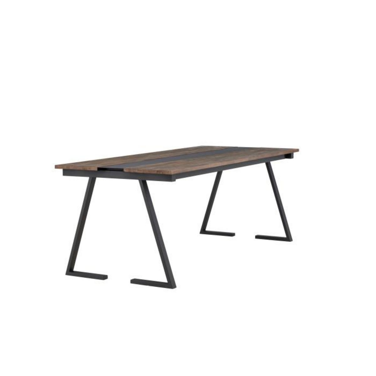 Paris Prix Table à Manger en Teck  Jakarta  200cm Marron