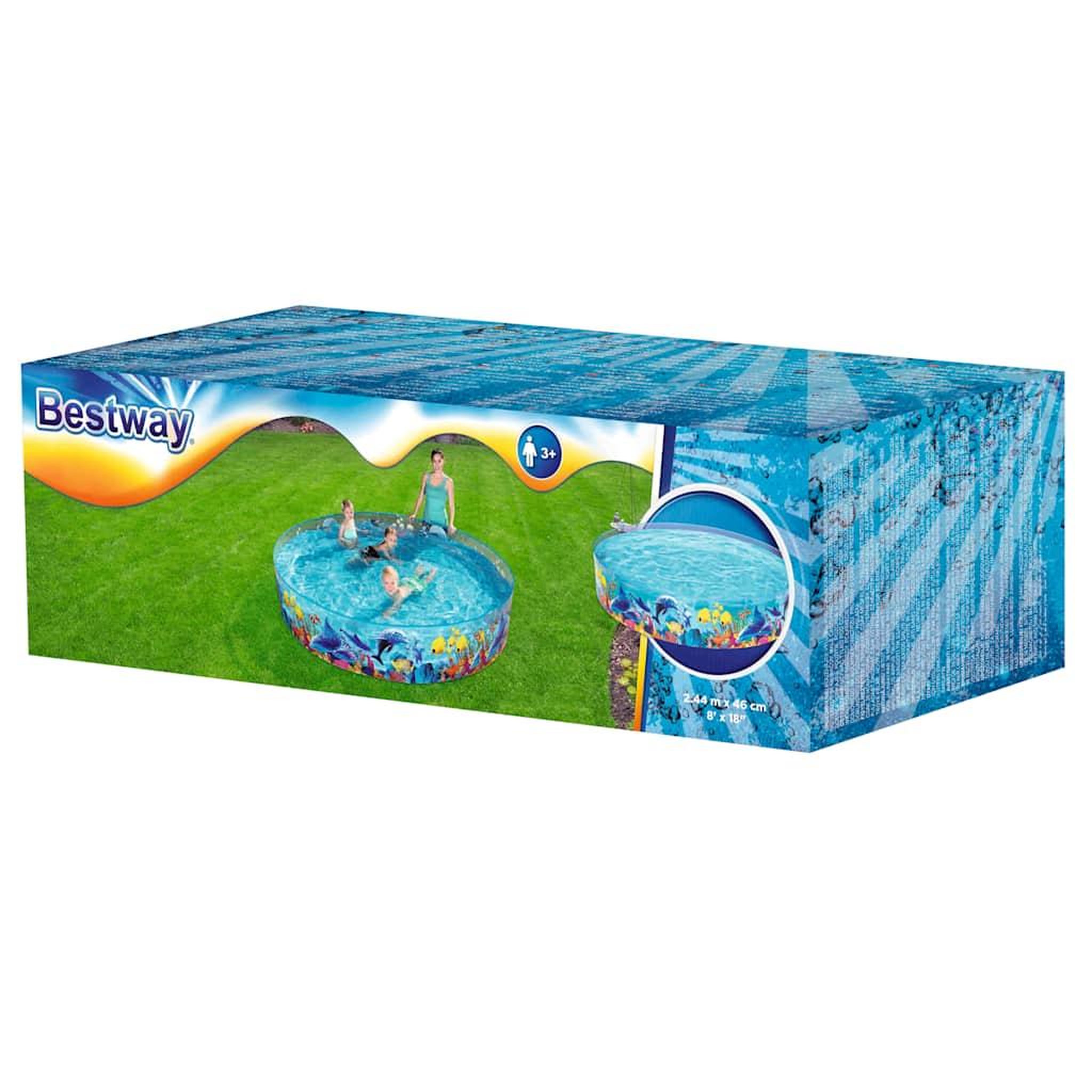 Voir la diapositive 3 : BESTWAY Bestway piscine fill 'n fun odyssey 244x46 cm