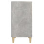 Voir la diapositive 5 : VIDAXL Buffet gris beton 57x35x70 cm bois d'ingenierie