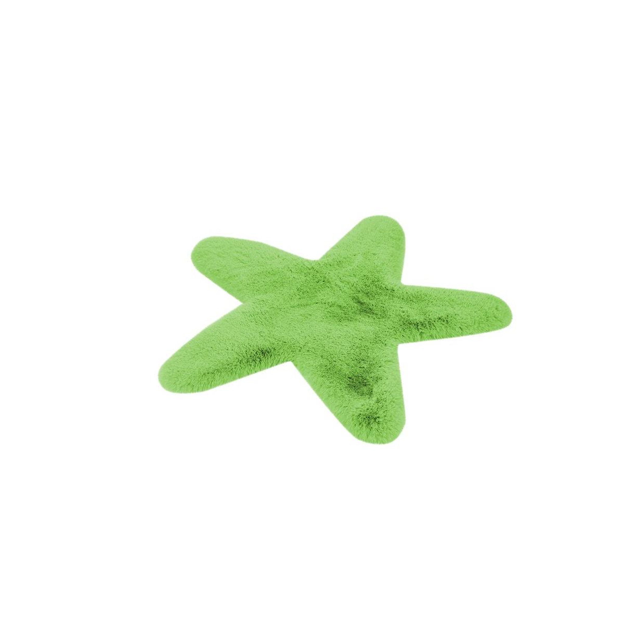 Voir la diapositive 2 : Paris Prix Tapis déco enfant  lovely star  60x63cm vert
