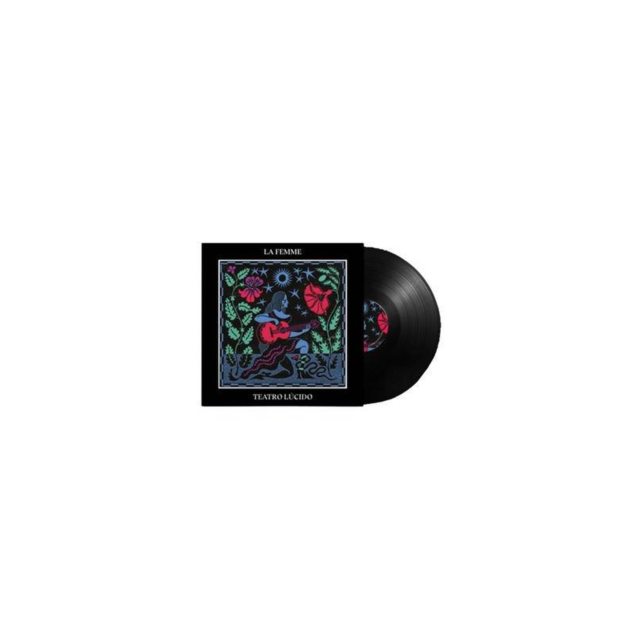 La femme teatro lúcido - double vinyle 12  33 tr/min, album en espagnol