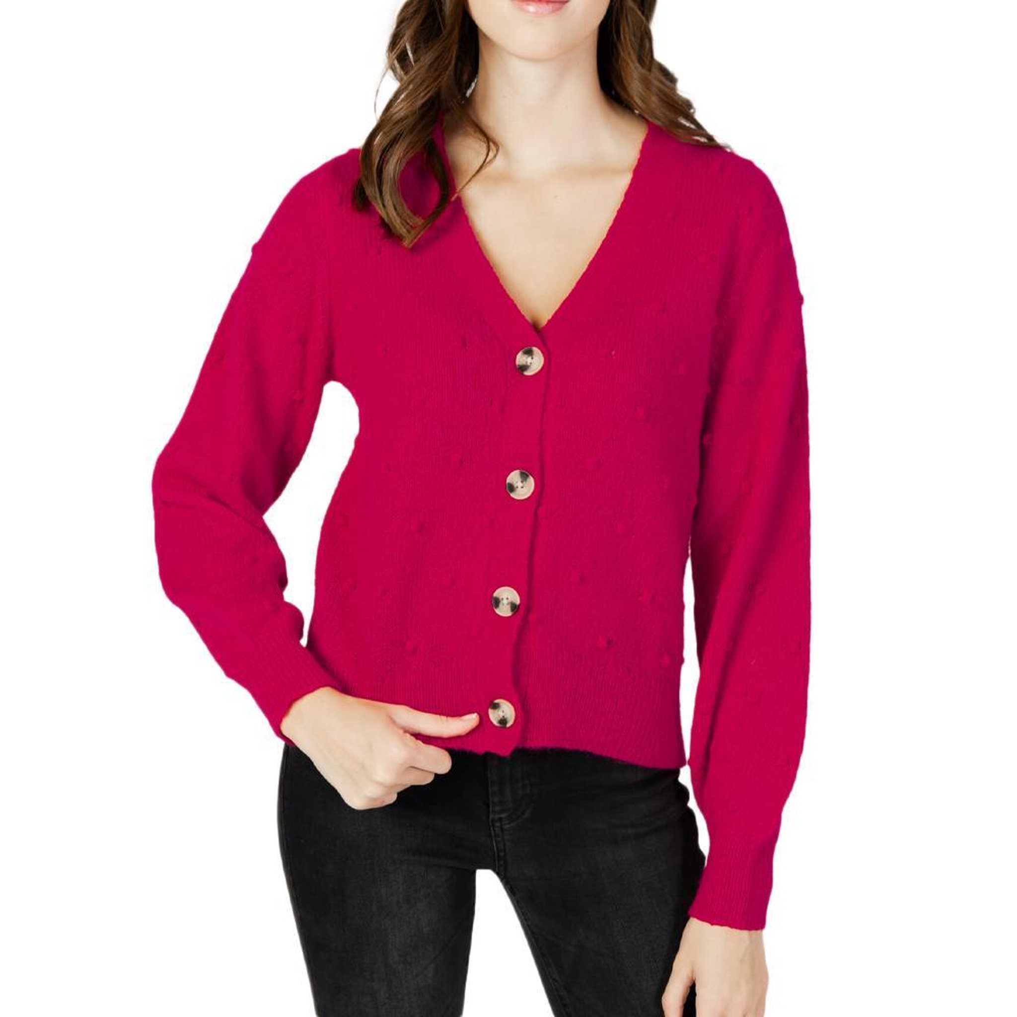Vila Gilet Rose Femme Vila Tuli. Coloris disponibles : Rose
