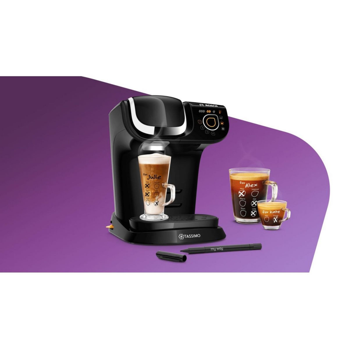 BOSCH Tassimo TASSIMO MY WAY TAS6502 - NOIR