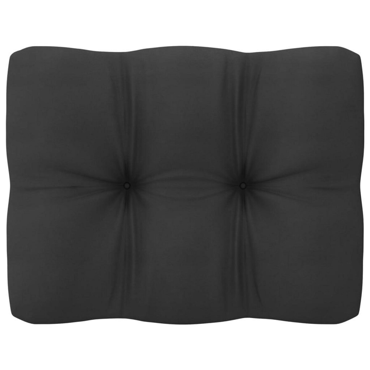 VIDAXL Salon de jardin 11 pcs avec coussins Blanc Bois de pin massif