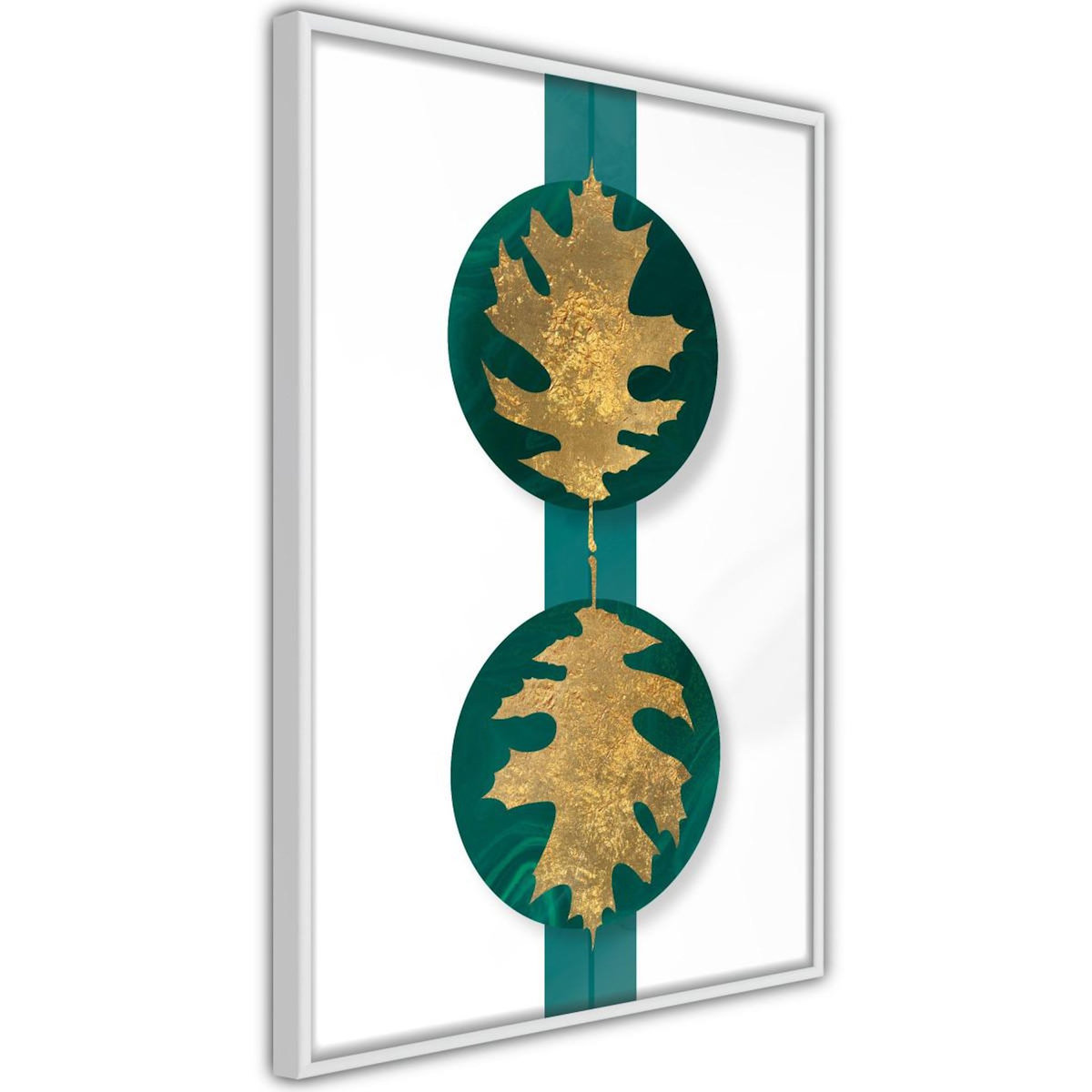 Paris Prix Affiche Murale Encadrée  Gilded Oak Leaves