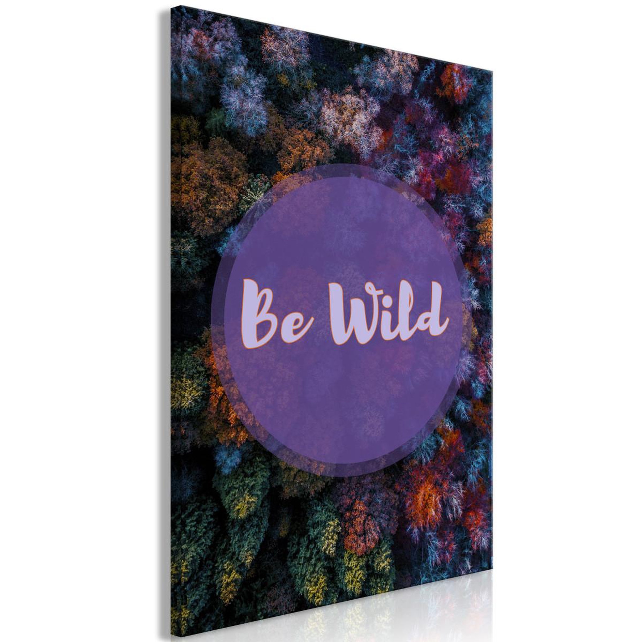 Paris Prix Tableau imprimé  be wild. Coloris disponibles : Multicolore