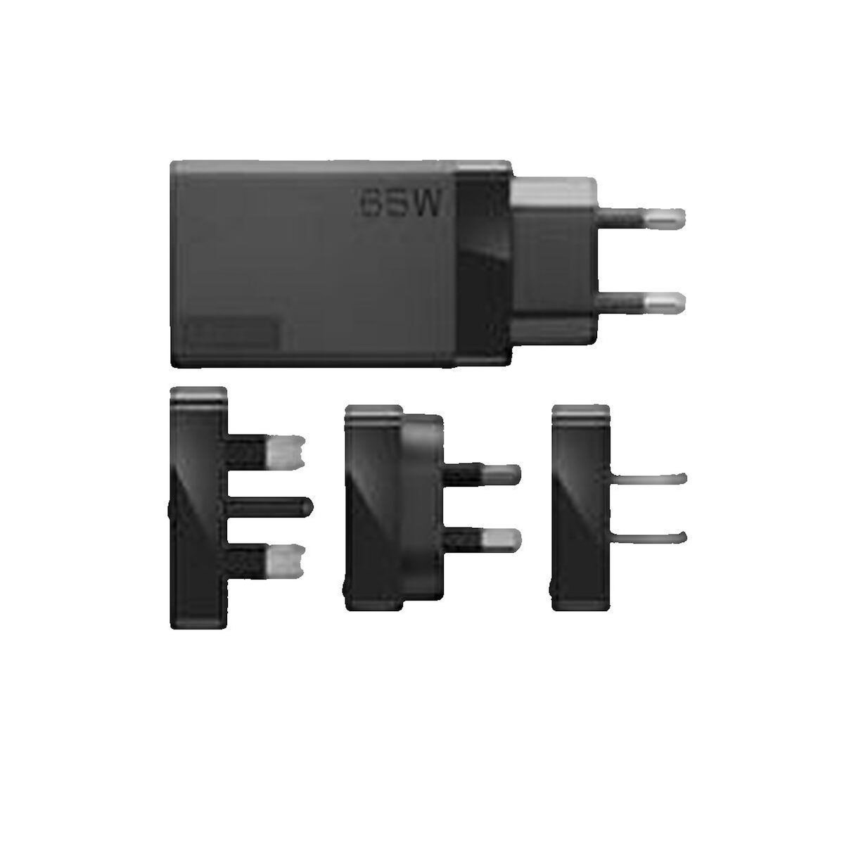 Lenovo Chargeur Lenovo 65W USB-C Travel Adapter - Adaptateur secteur 65 Watt noir