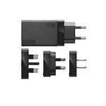 Lenovo Chargeur Lenovo 65W USB-C Travel Adapter - Adaptateur secteur 65 Watt noir