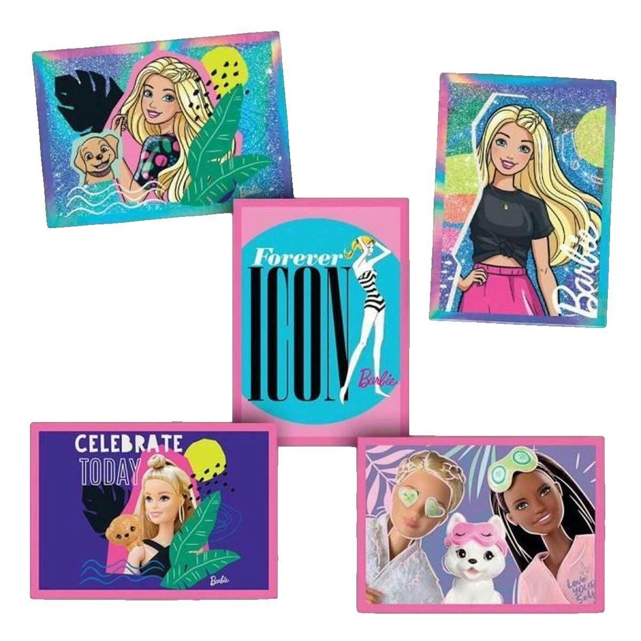 Voir la diapositive 2 : Panini Album Barbie Panini 65e anniversaire