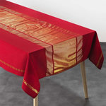 Paris Prix Nappe Rectangulaire  Elegancia  140x240cm Rouge