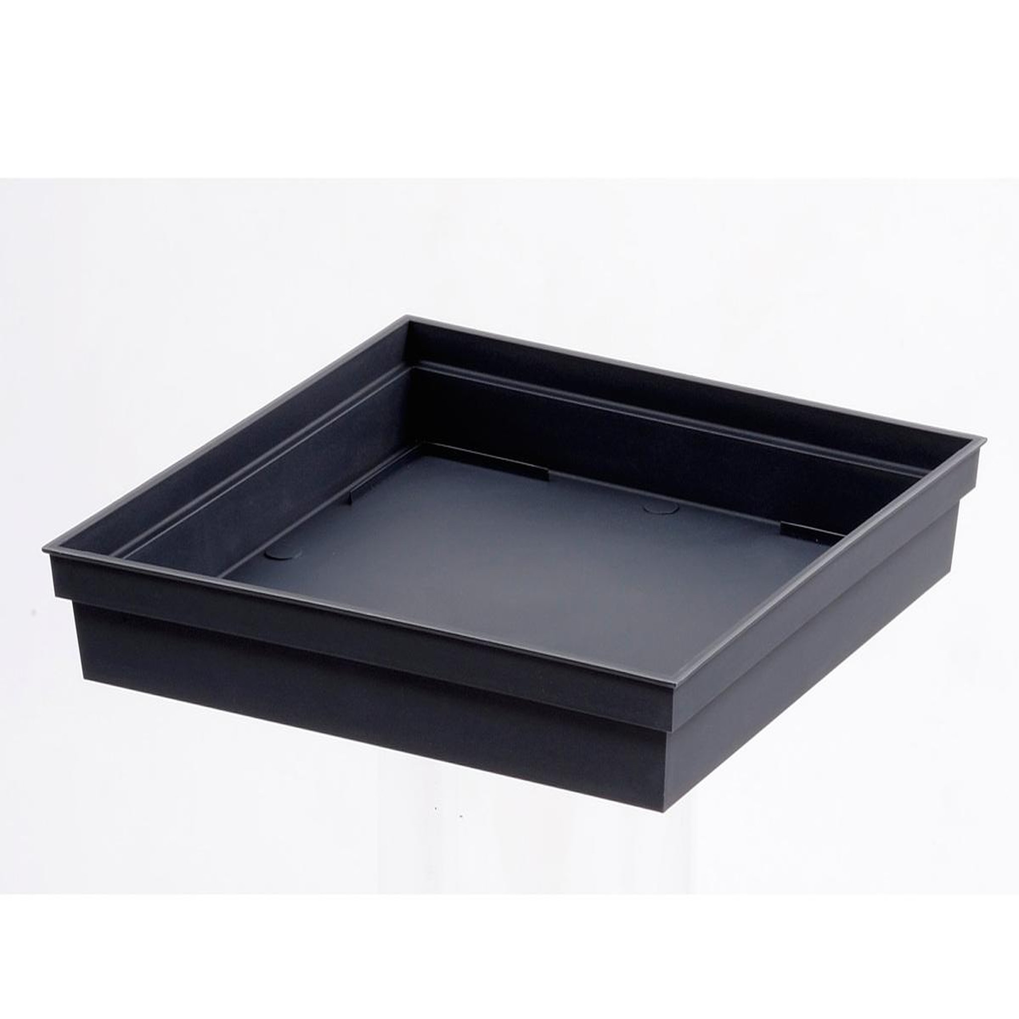 Eda Soucoupe Toscane carrée 32 cm- Anthracite - Eda