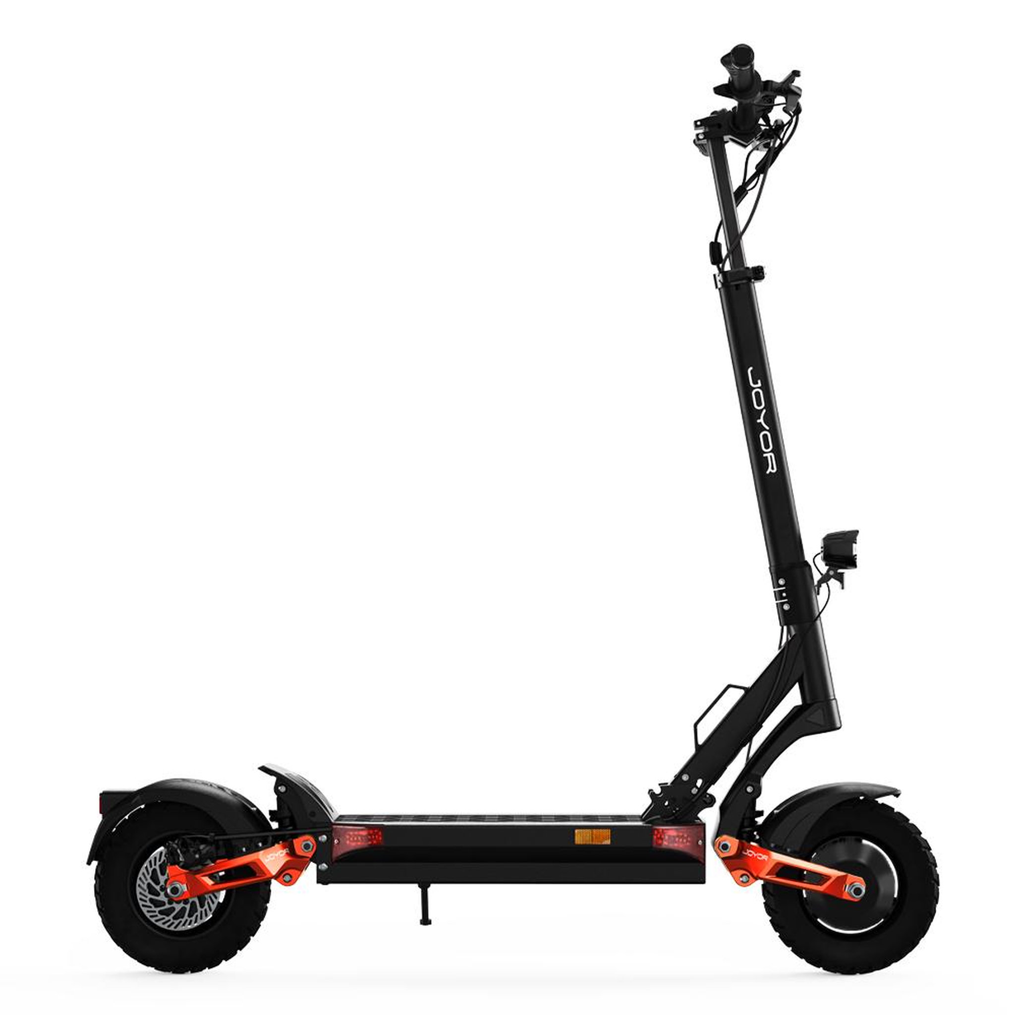 Voir la diapositive 2 : JOYOR Trottinette électrique pliable JOYOR T-PRO 48 V 26 Ah, 10 pouces, suspension et freins hydrauliques