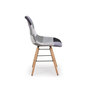 Voir la diapositive 4 : Paris Prix Lot de 2 Chaises Design  Floraz  82cm Gris