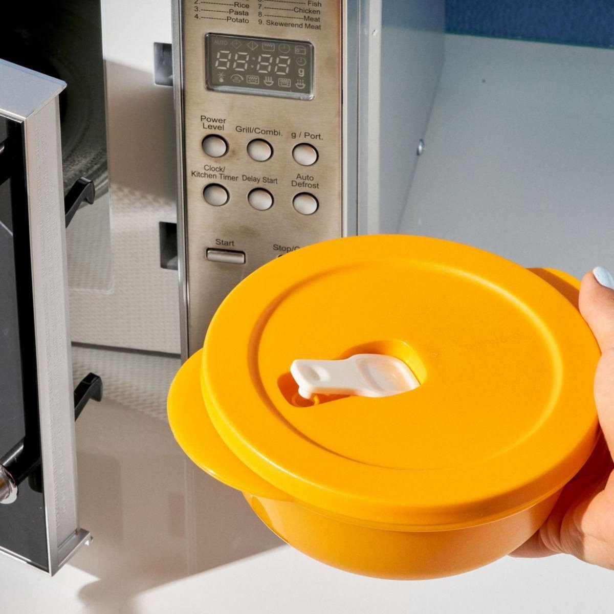 TUPPERWARE Boîte alimentaire Crystalwave ronds 0.4l  0.6l  0.8l