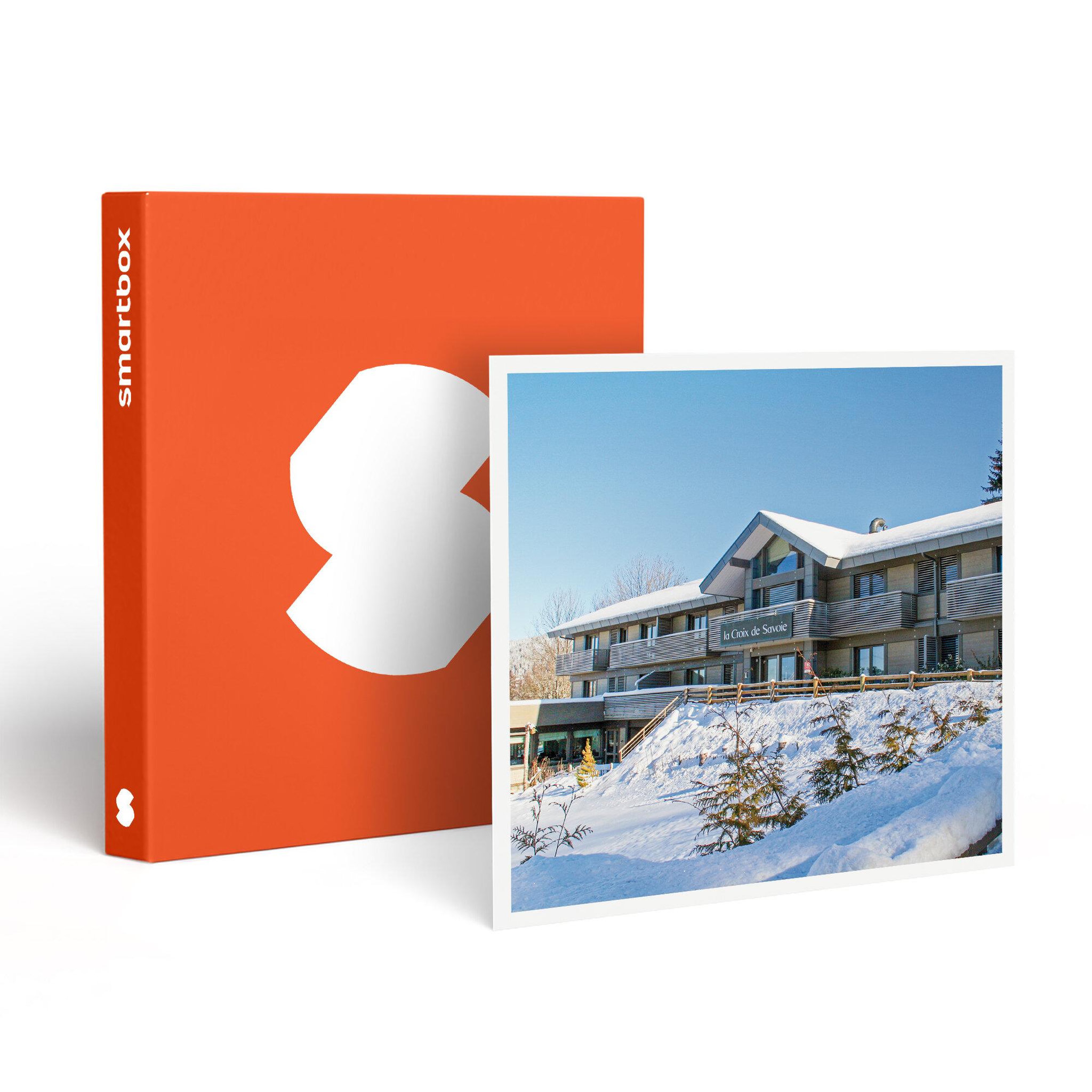 Smartbox Escale gourmande : 2 jours avec dîner gastronomique et spa en hôtel 4* dans les alpes - coffret cadeau séjour