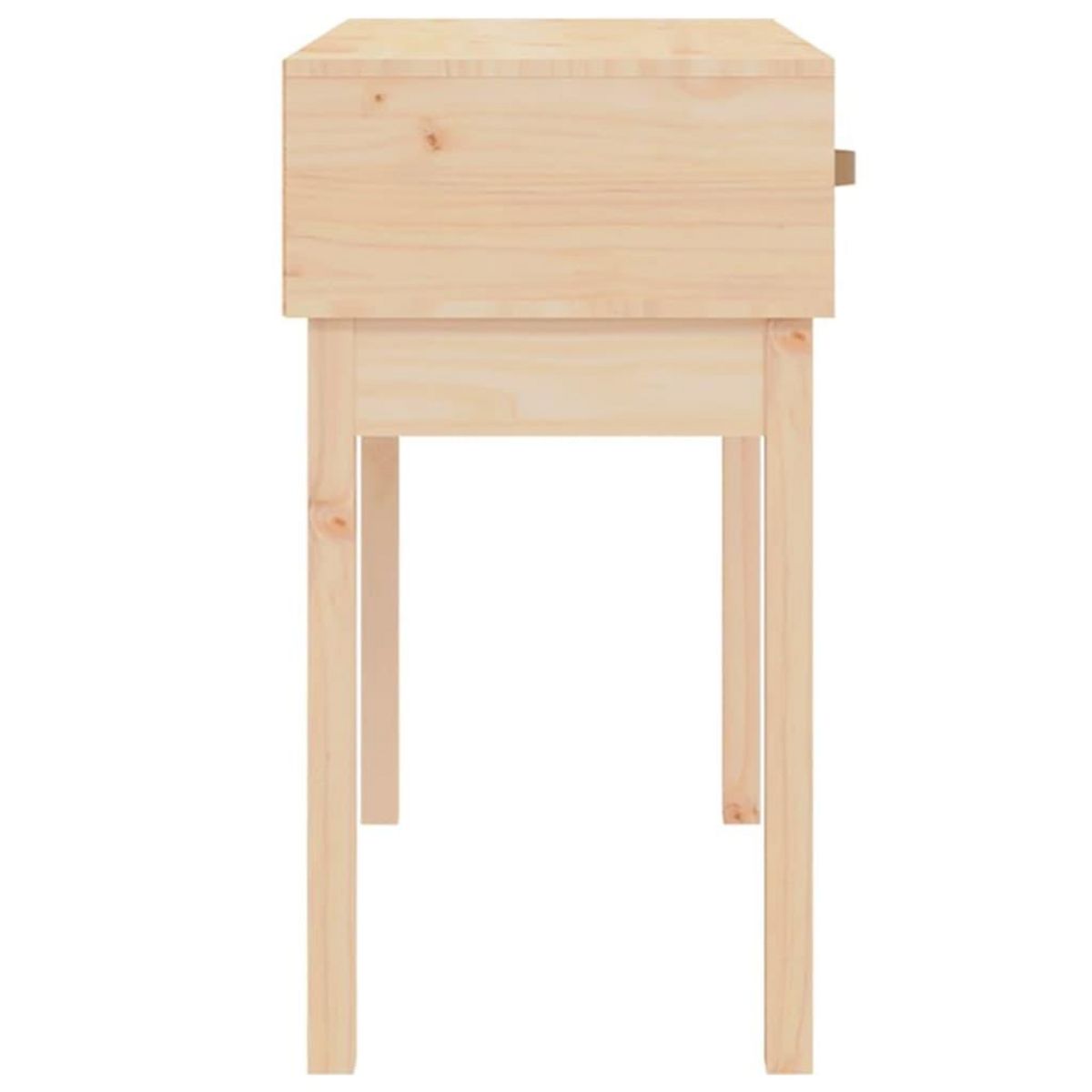 VIDAXL Table console 76,5x40x75 cm Bois massif de pin