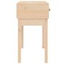 Voir la diapositive 5 : VIDAXL Table console 76,5x40x75 cm Bois massif de pin