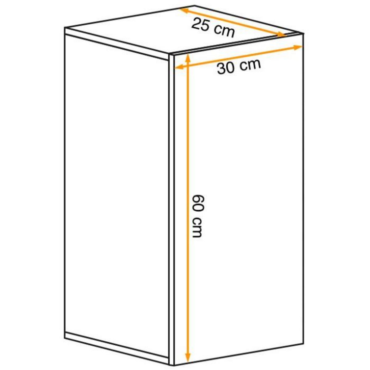 Paris Prix Bloc Mural Design  Switch IV  60cm Blanc