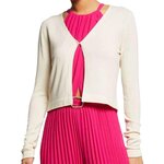 MORGAN Gilet  Femme  organ  zina. Coloris disponibles : Blanc