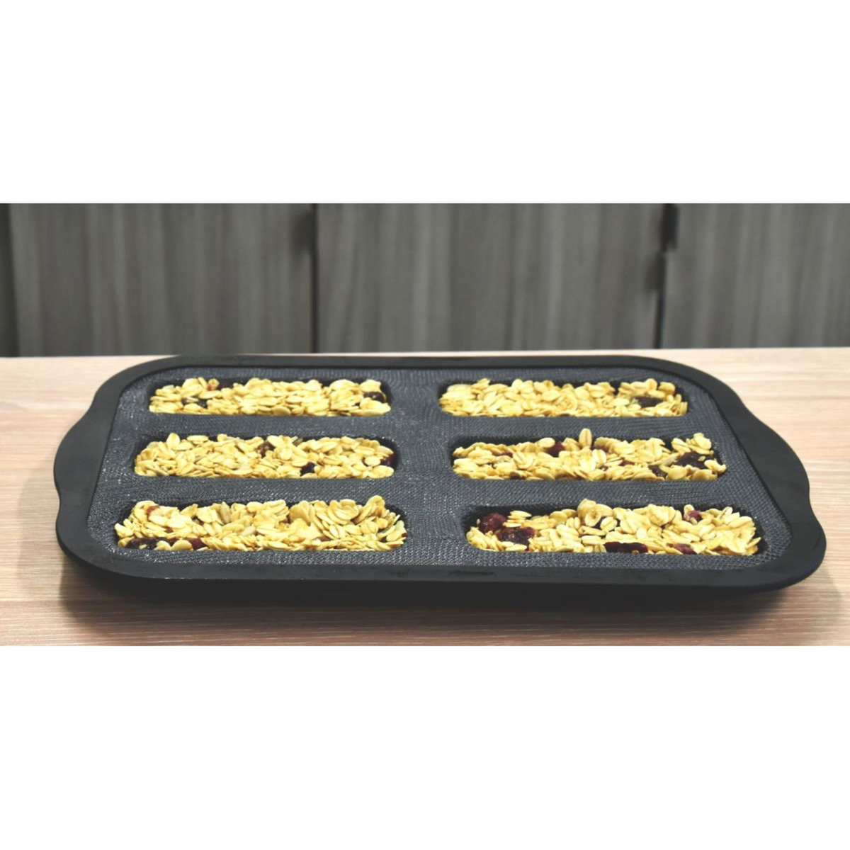 Moule 6 financiers en silicone et fibre de verre