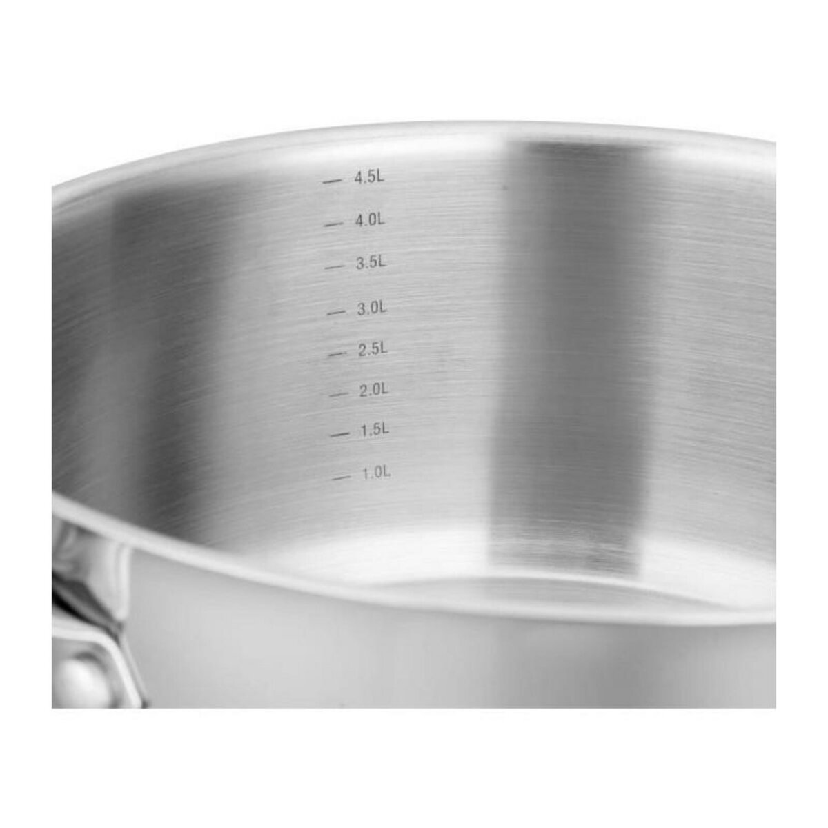 Arthur Martin AM0073 Arthur Martin Marmite 32 cm avec couvercle – Acier Inoxydable – Tous feux dont induction