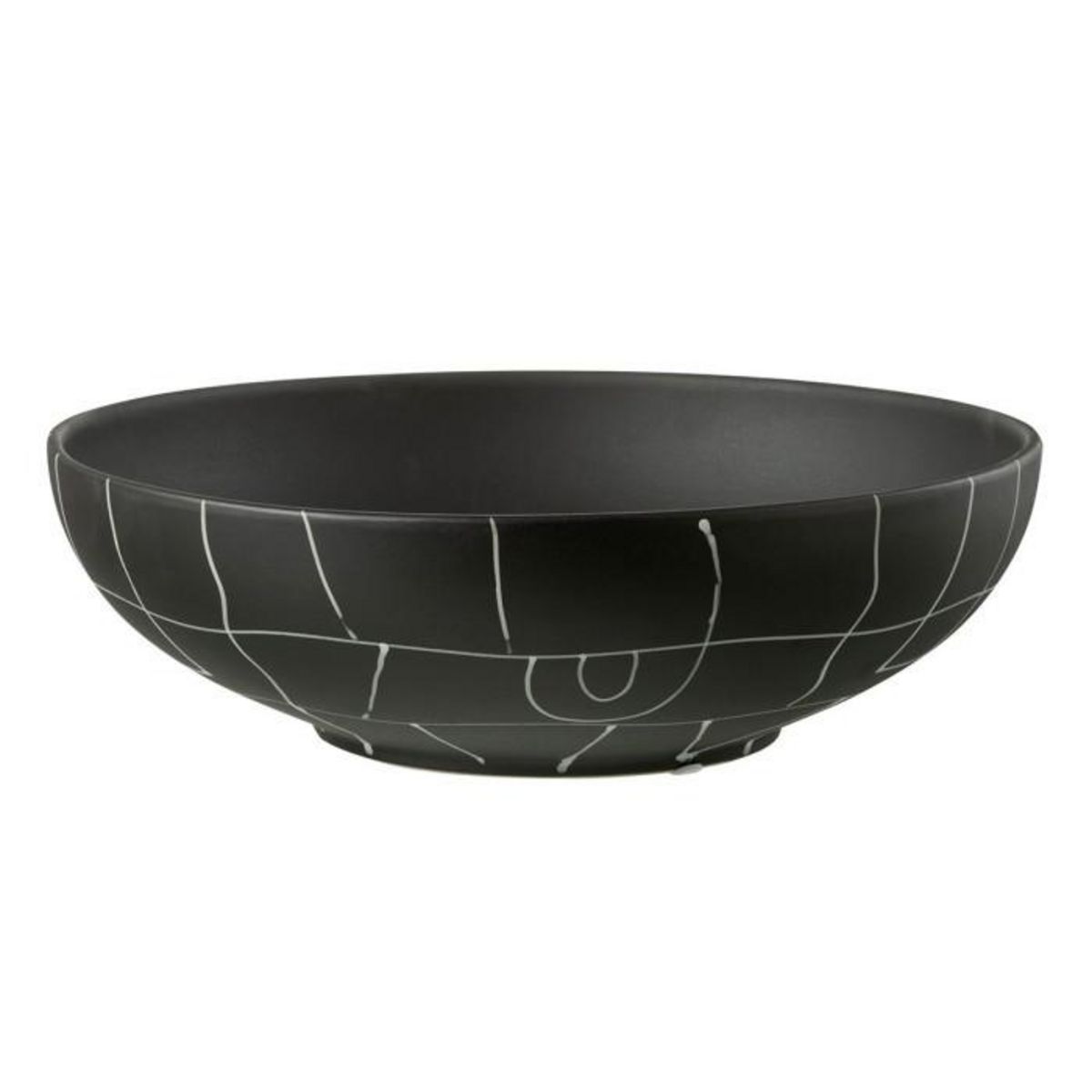 Paris Prix Saladier en Céramique  Japan  35cm Noir