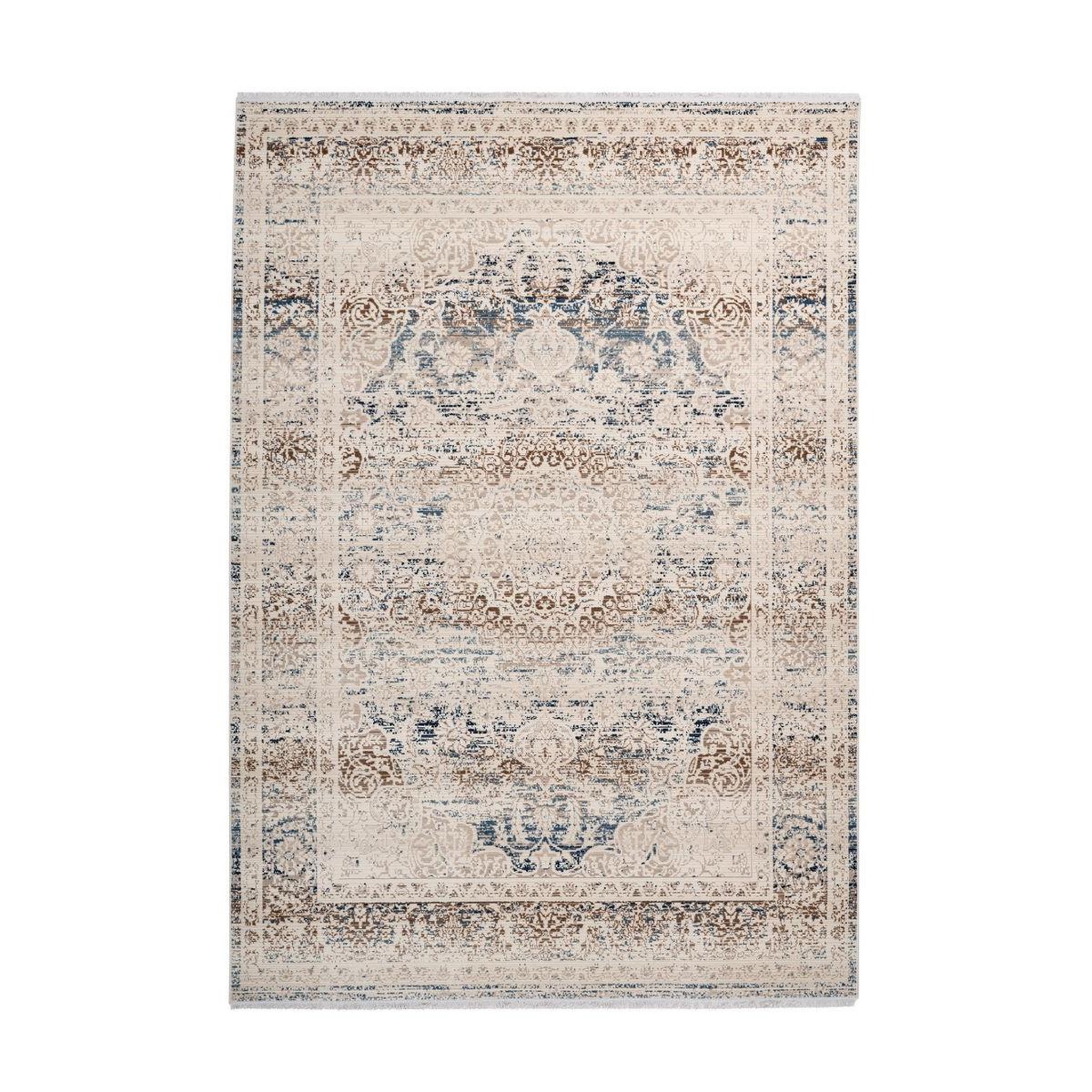 Voir la diapositive 1 : Paris Prix Tapis Oriental Effet Usé  Anouk  Crème