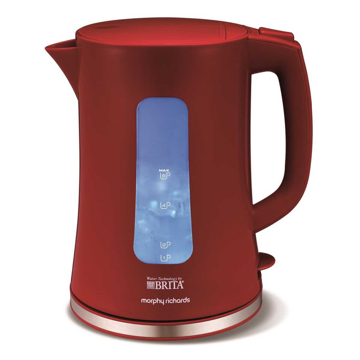 MORPHY RICHARDS Bouilloire M120007EE Brita rouge