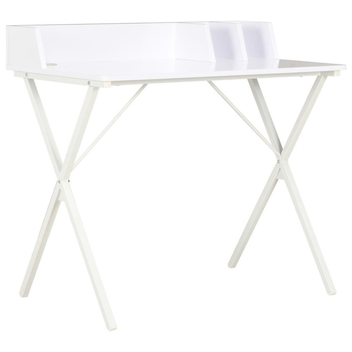 VIDAXL Bureau Blanc 80x50x84 cm